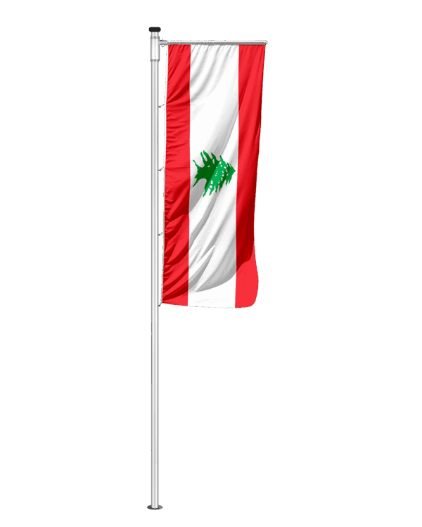 Libanon Auslegerfahne