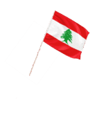 Libanon Kleinflagge