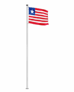 Liberia Hissfahne