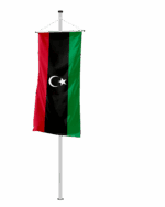 Libyen Bannerfahne