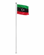 Libyen Hissfahne