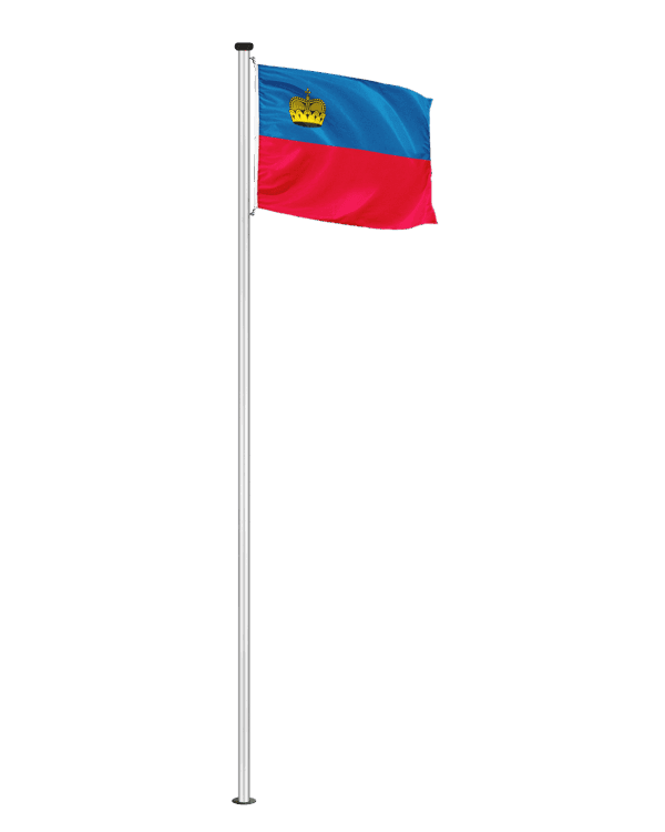 Liechtenstein Hissfahne
