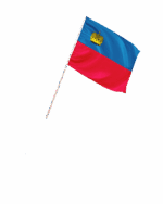 Liechtenstein Kleinflagge