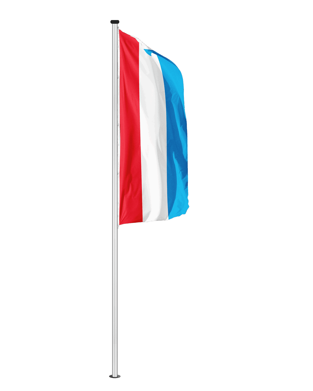 Luxemburg Hochformatfahne