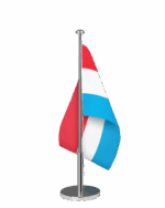Luxemburg Tischfahne