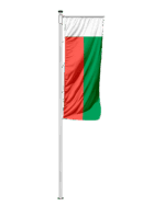 Madagaskar Auslegerfahne