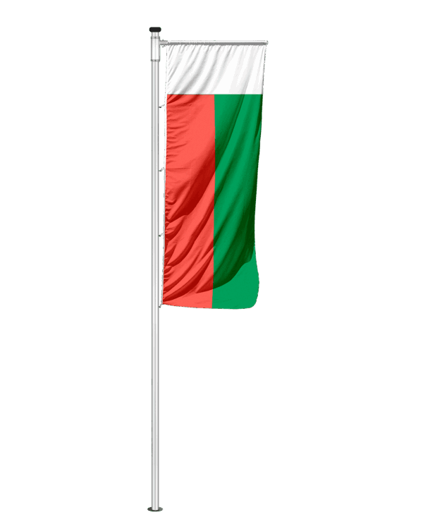 Madagaskar Auslegerfahne