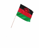 Malawi Kleinflagge