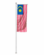 Malaysia Auslegerfahne