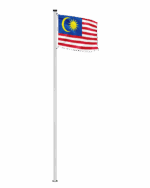Malaysia Hissfahne