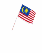 Malaysia Kleinflagge
