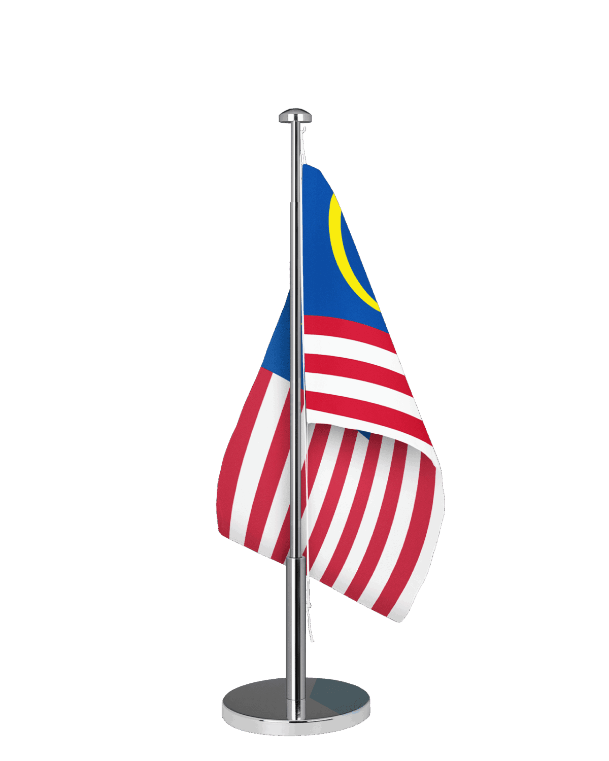 Malaysia Tischfahne