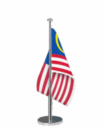 Malaysia Tischfahne