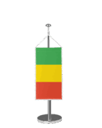 Mali Tischbannerfahne