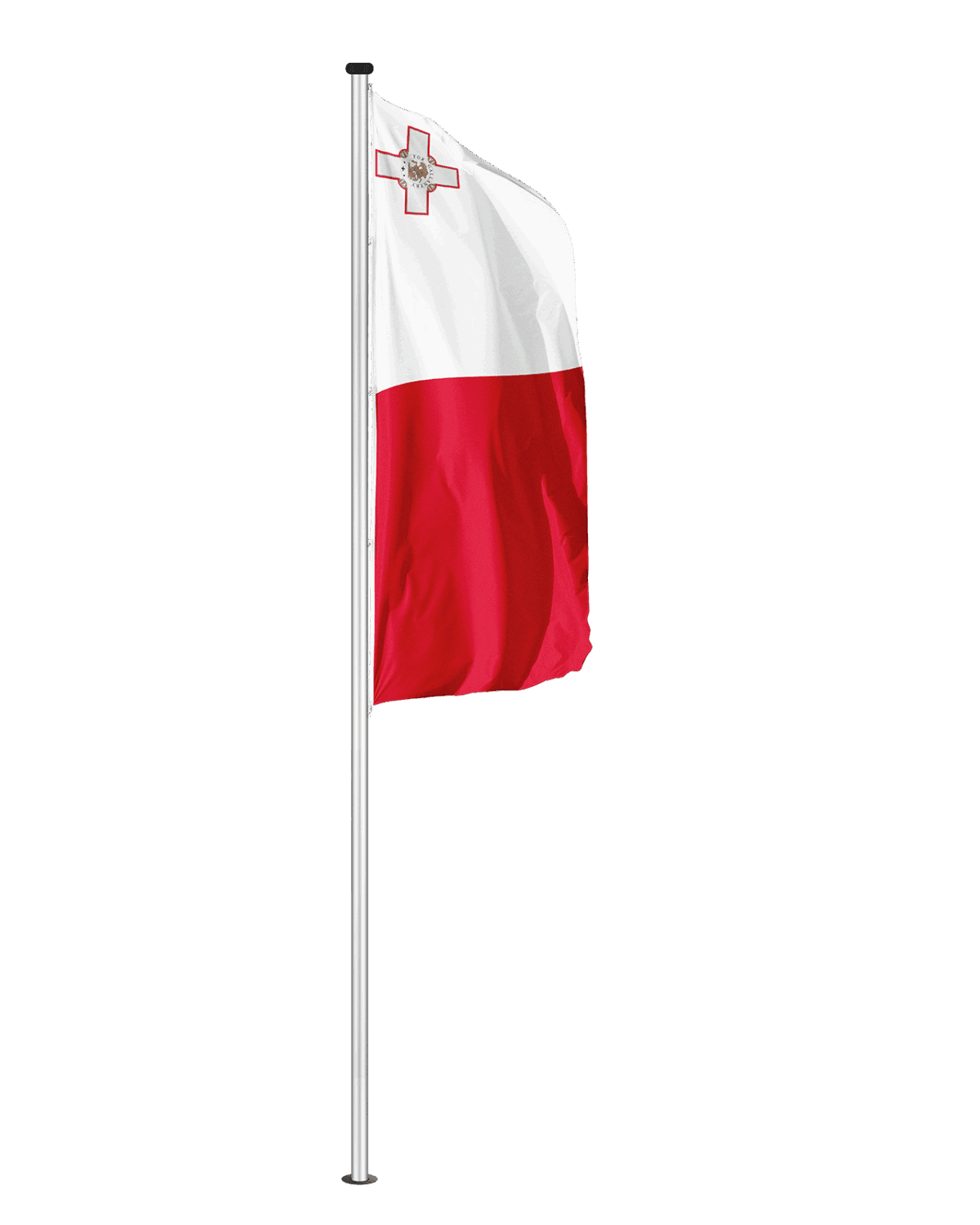 Malta Hochformatfahne