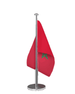 Marokko Tischfahne
