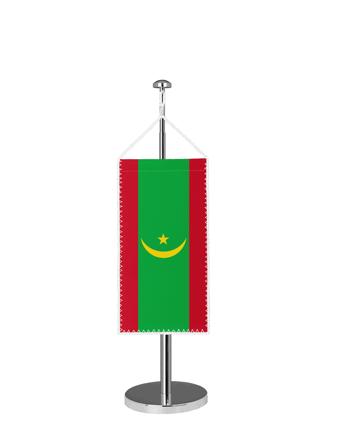 Mauretanien Tischbannerfahne