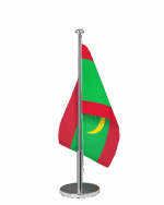 Mauretanien Tischfahne