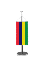 Mauritius Tischbannerfahne