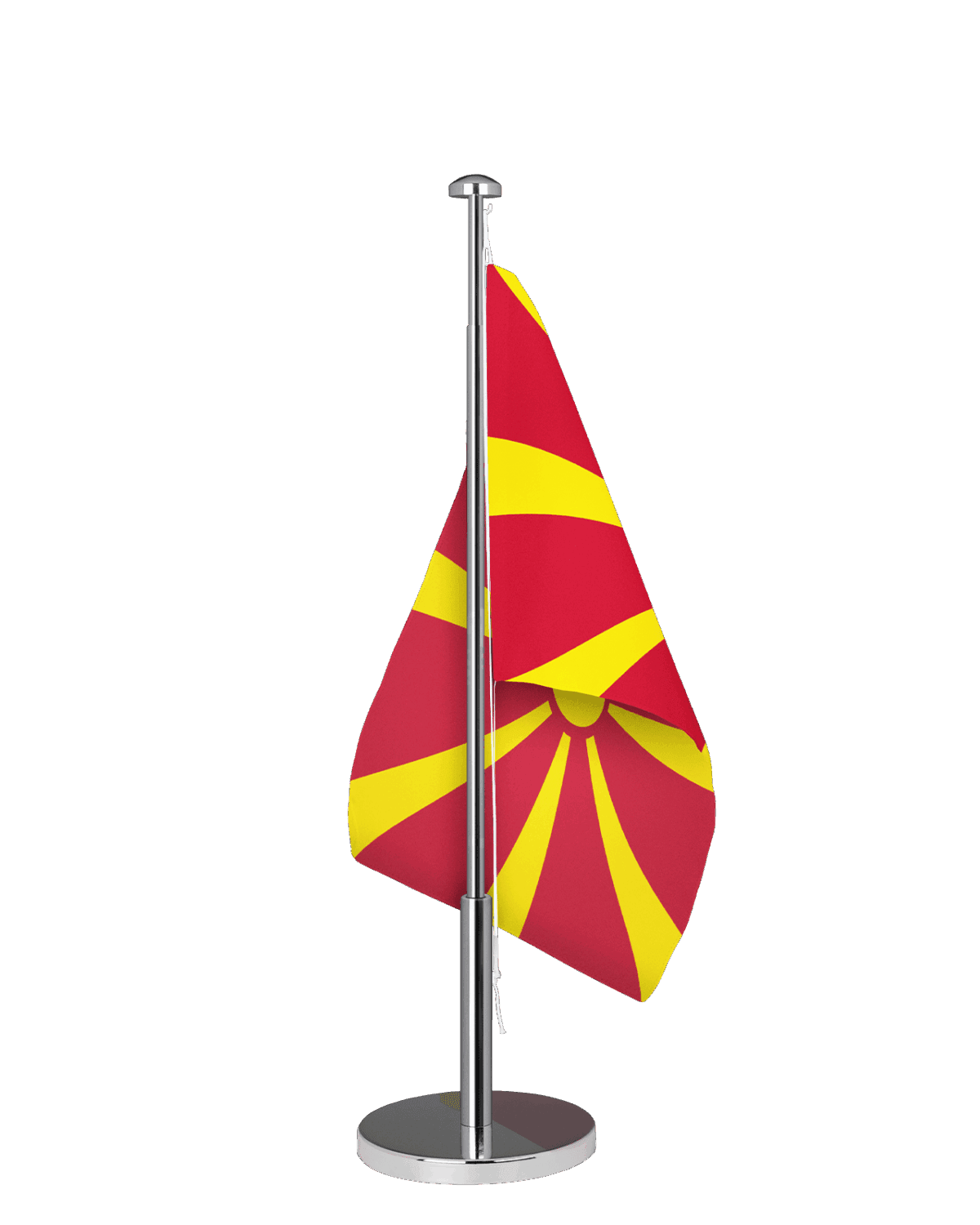 Mazedonien Tischfahne