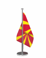 Mazedonien Tischfahne