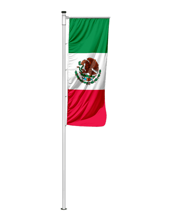 Mexiko Auslegerfahne