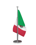 Mexiko Tischfahne