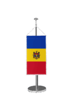 Moldawien Tischbannerfahne