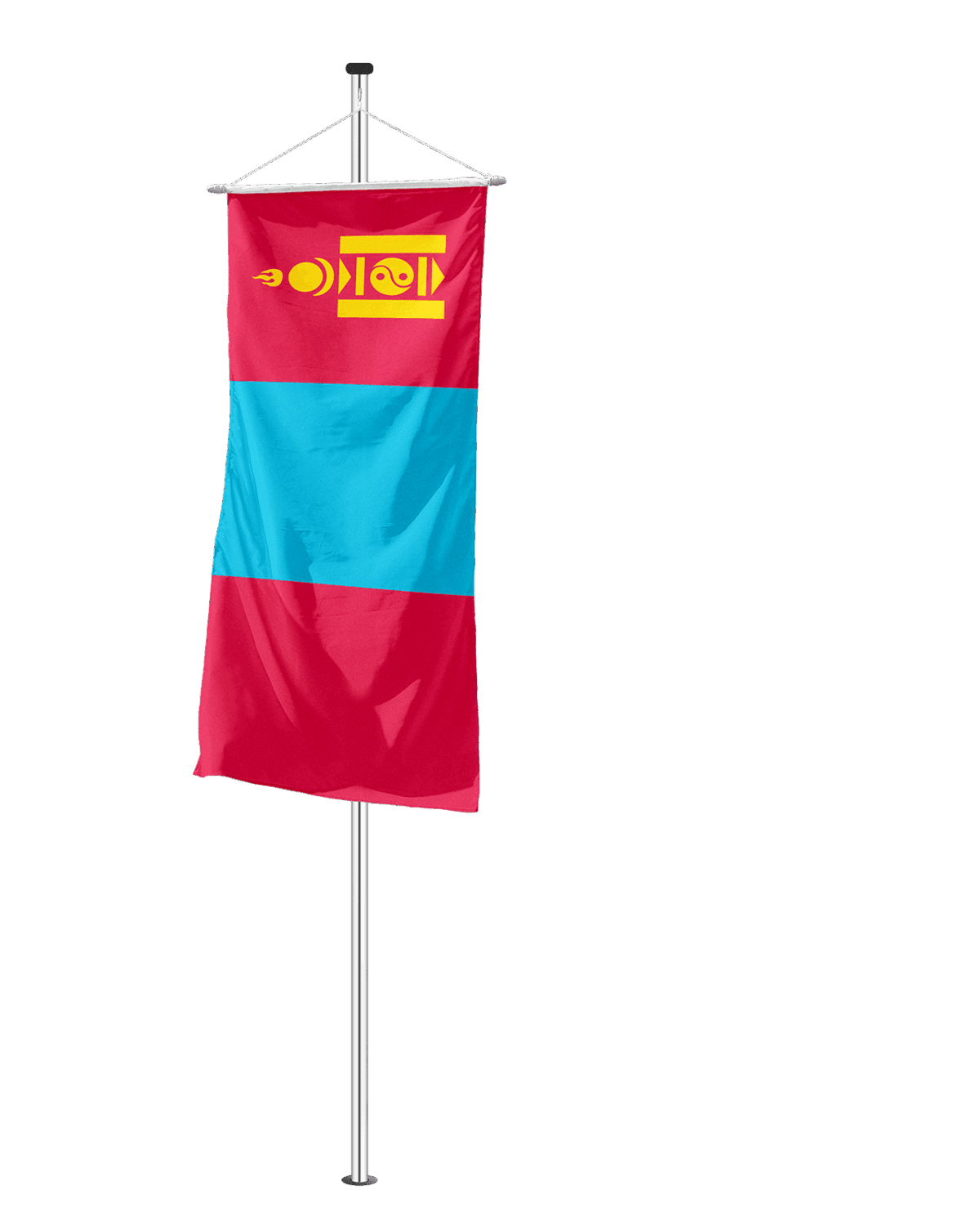 Mongolei Bannerfahne