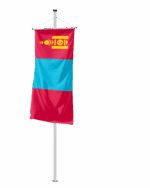 Mongolei Bannerfahne