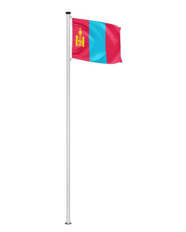 Mongolei Hissfahne
