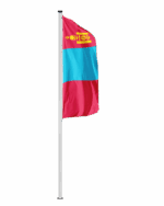 Mongolei Hochformatfahne
