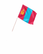 Mongolei Kleinflagge