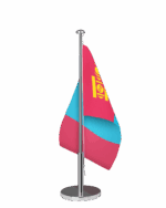 Mongolei Tischfahne