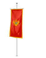 Montenegro Bannerfahne