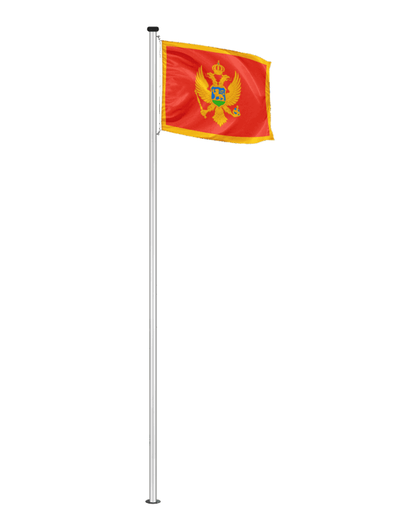 Montenegro Hissfahne