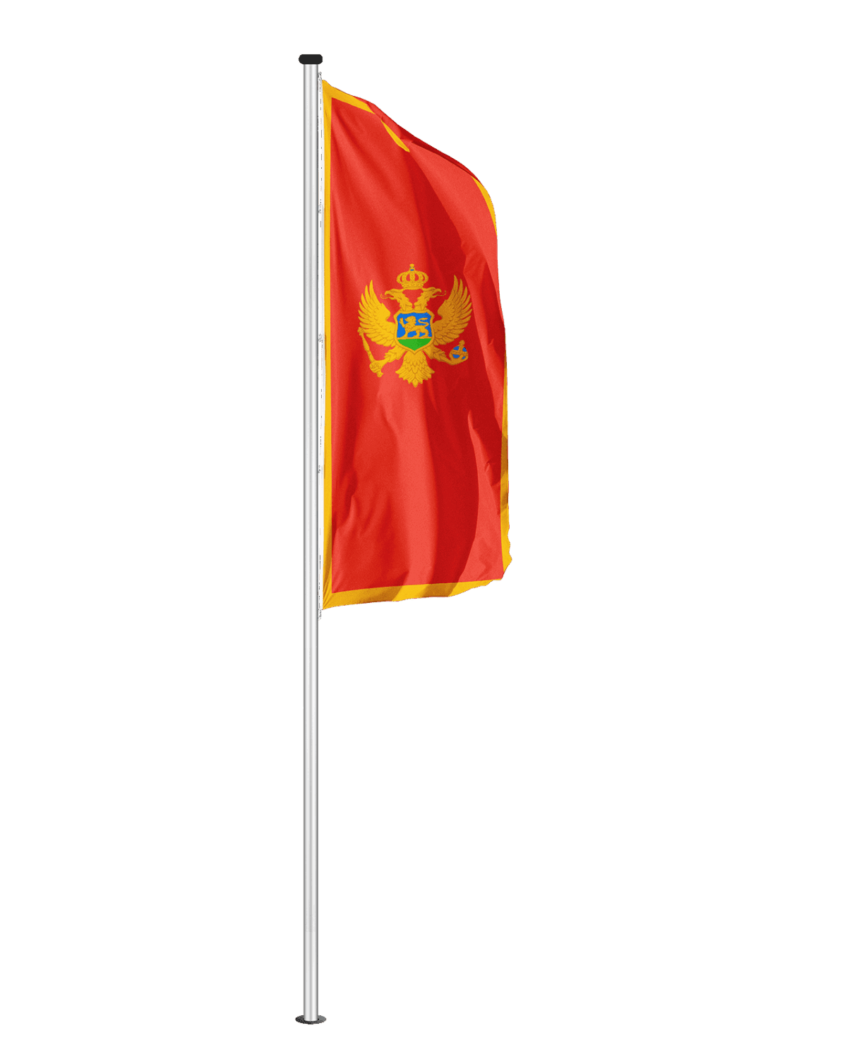 Montenegro Hochformatfahne