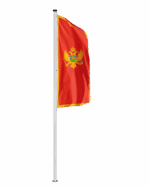 Montenegro Hochformatfahne