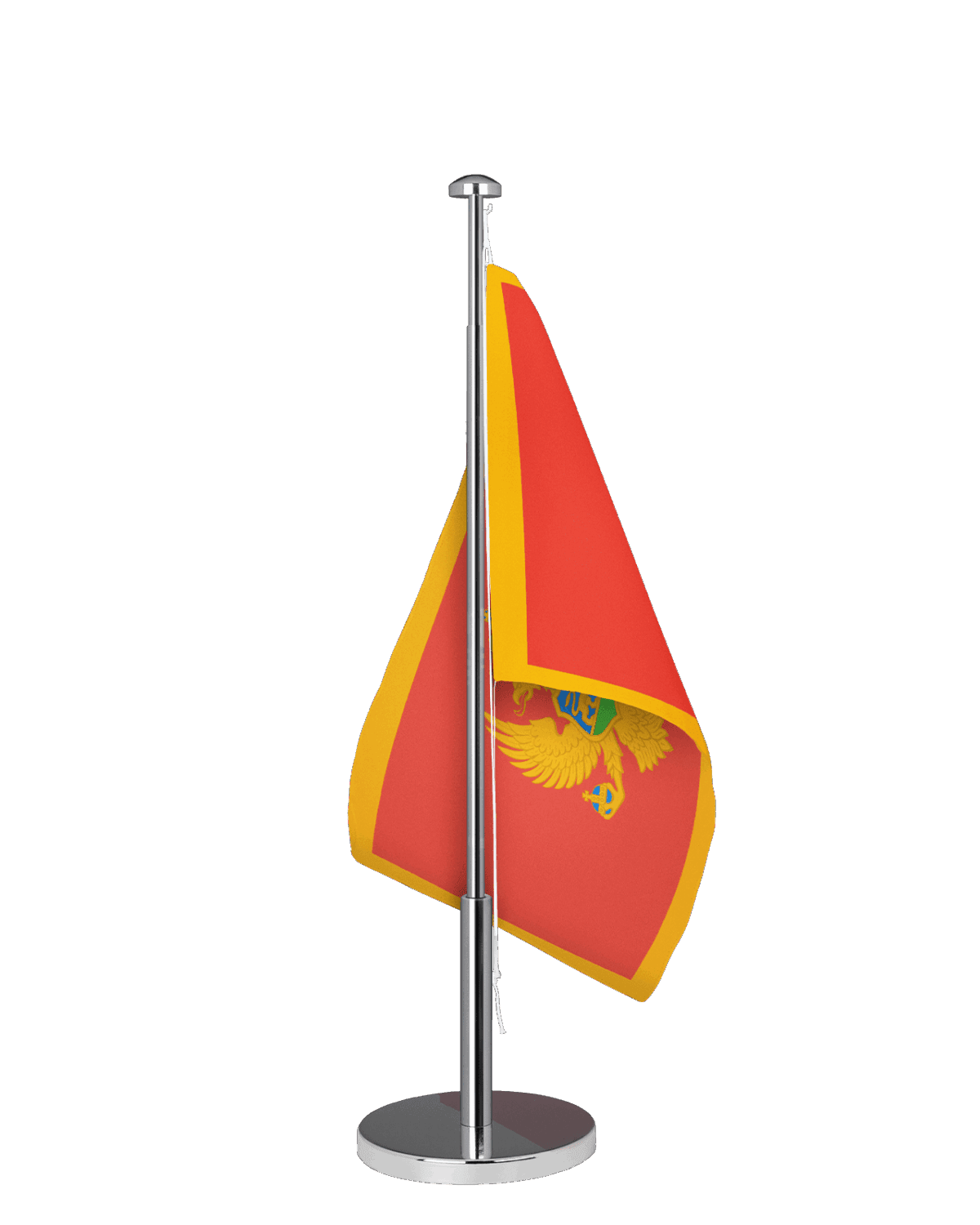 Montenegro Tischfahne
