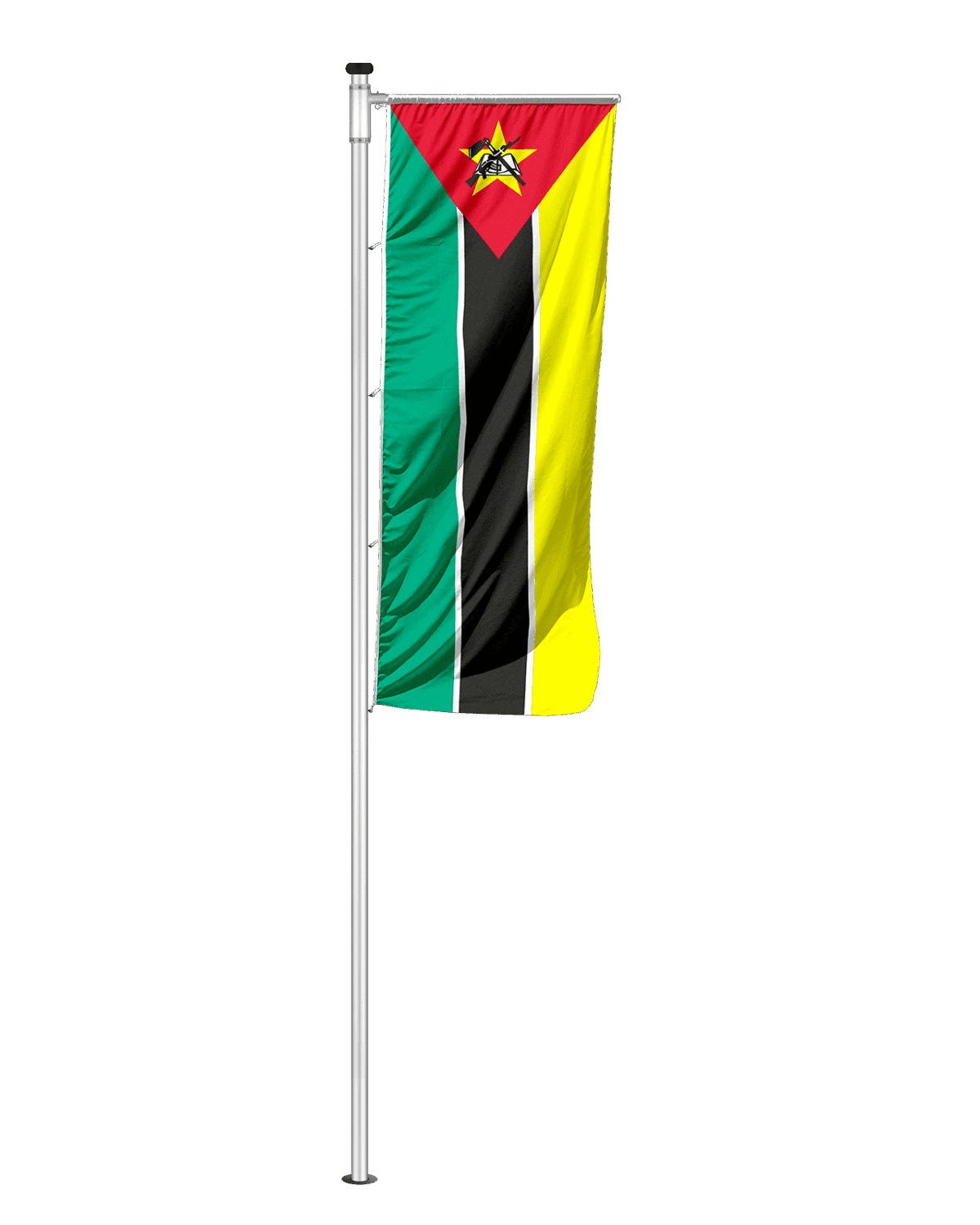 Mozambik Auslegerfahne