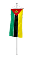 Mozambik Bannerfahne