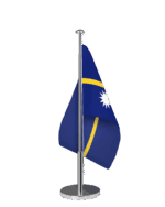 Nauru Tischfahne