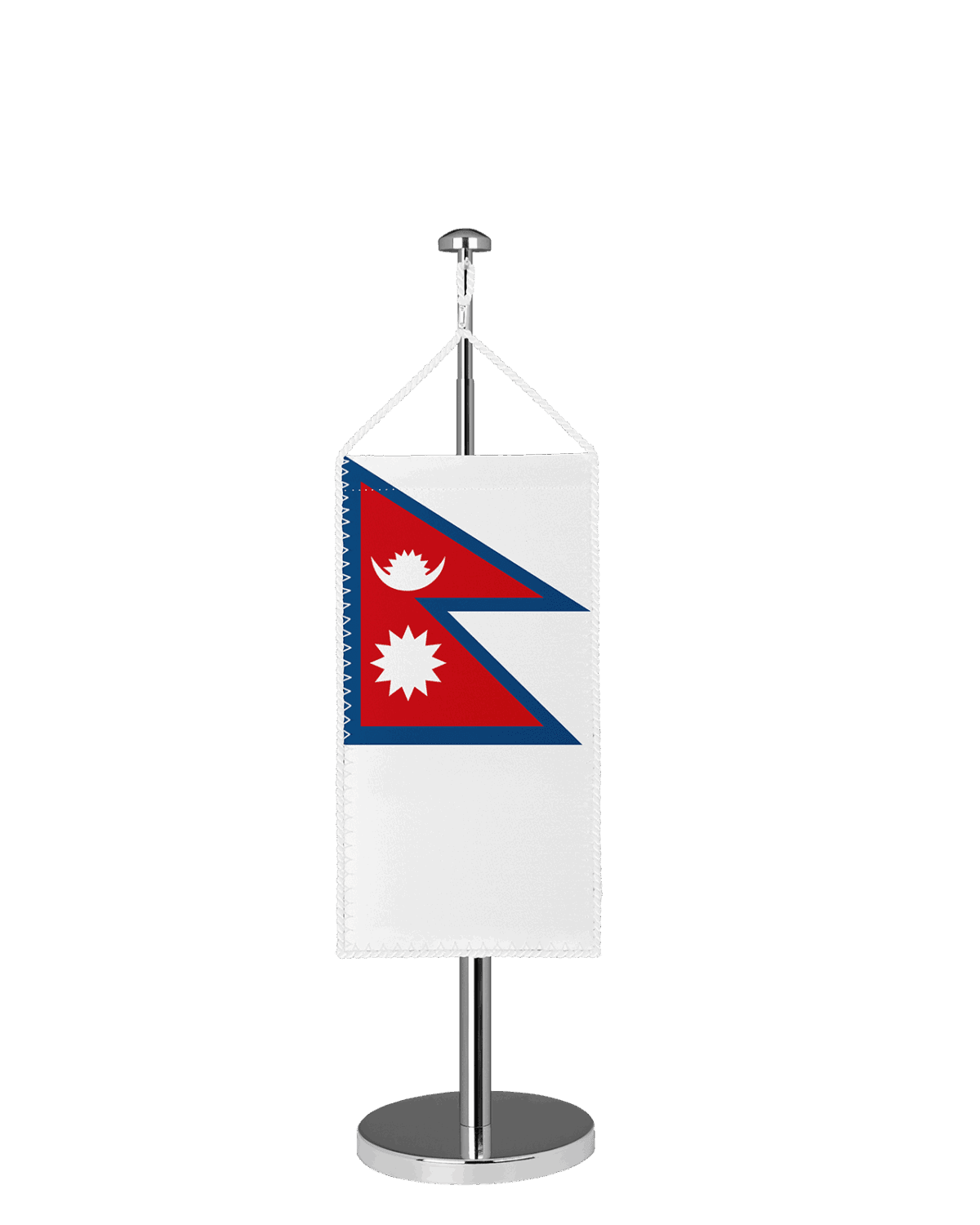 Nepal Tischbannerfahne