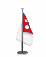 Nepal Tischfahne