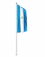 Nicaragua Hochformatfahne