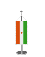 Niger Tischbannerfahne