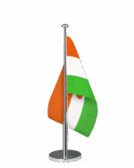 Niger Tischfahne