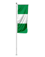 Nigeria Auslegerfahne