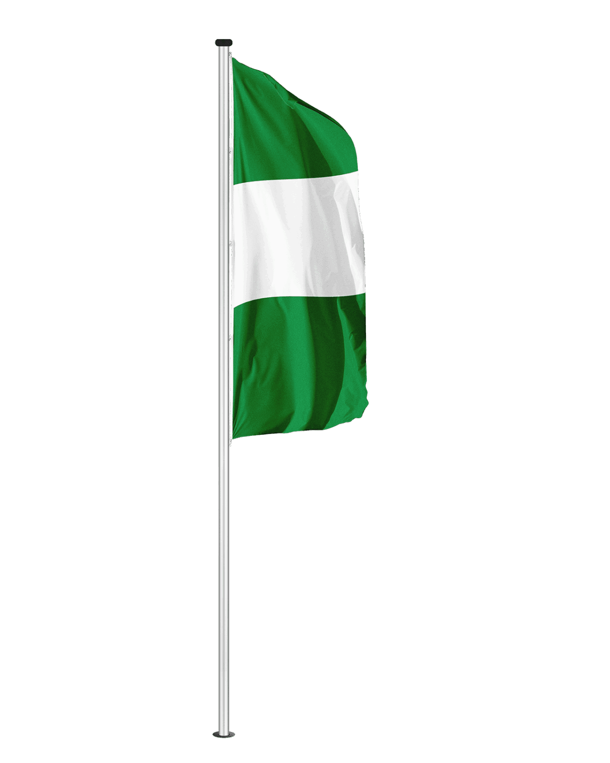 Nigeria Hochformatfahne