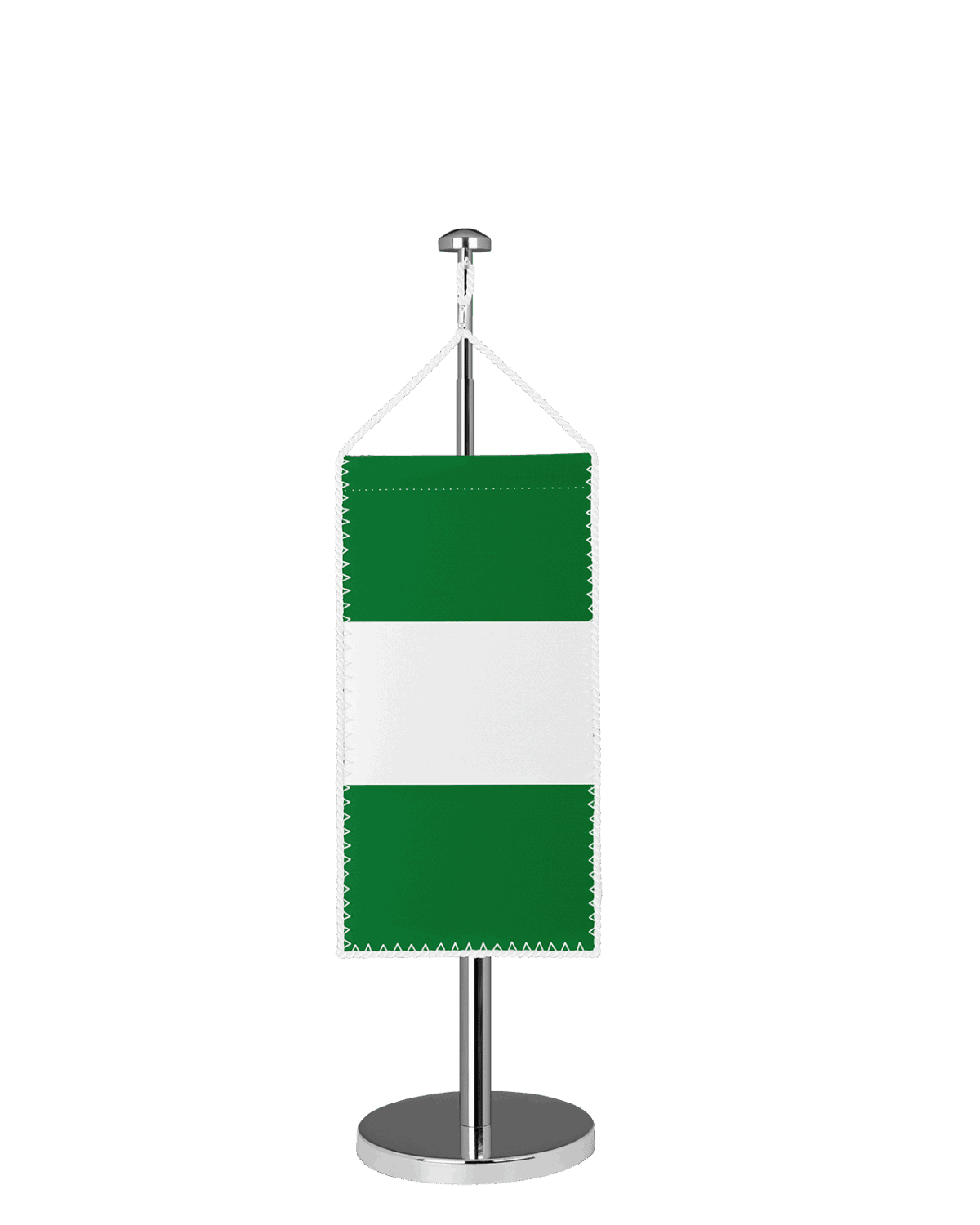 Nigeria Tischbannerfahne